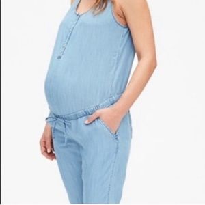 GAP maternity denim jumper